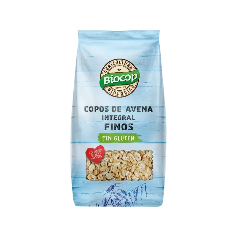 COPOS AVENA INTE FINOS SIN GLUTEN 5 500G BIOCOP