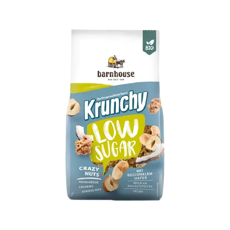 MUESLI KRUNCHY F.SECOS BAJO A. CRAZ BARNHOUSE 375G