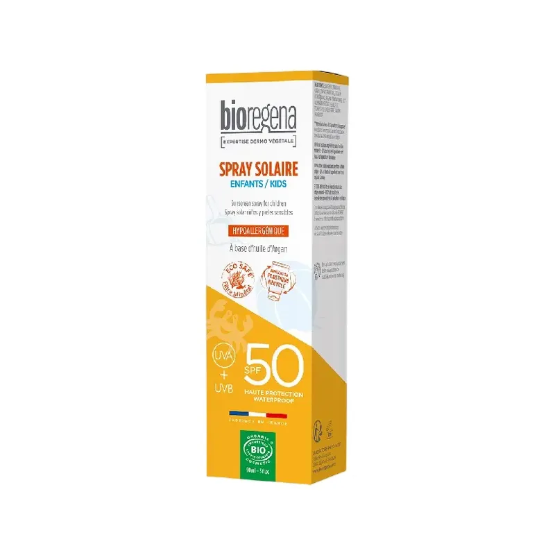 SPRAY SOLAR NIÑOS SPF50 HIPOALERG. BIOREGENA 90 ML 90ML