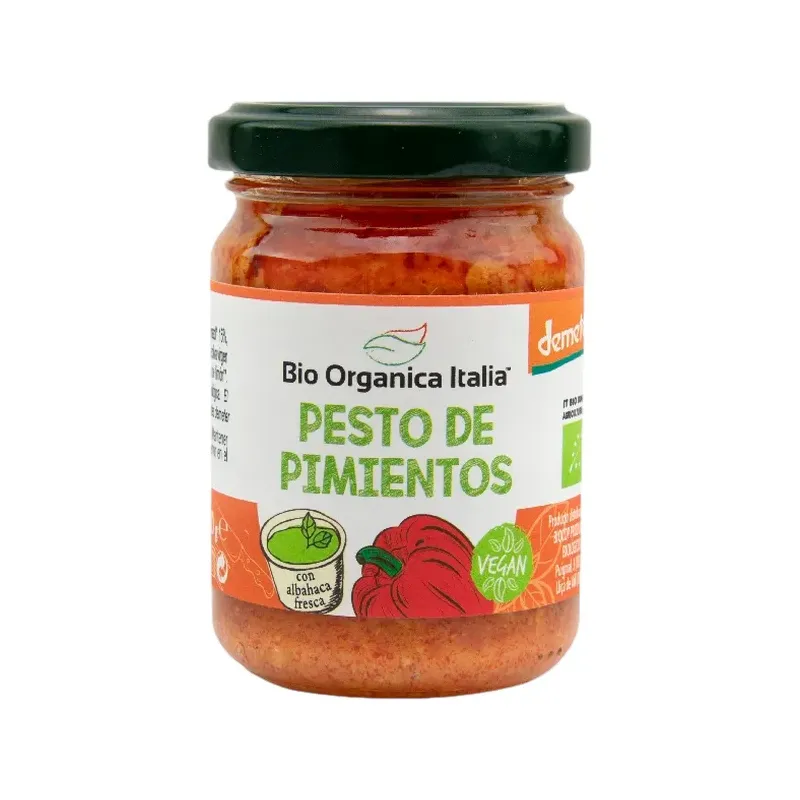 PESTO PIMIENTOS VEGANO   140 G