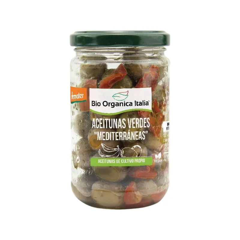 ACEITUNA VERDE ALIÑO MED.   180G