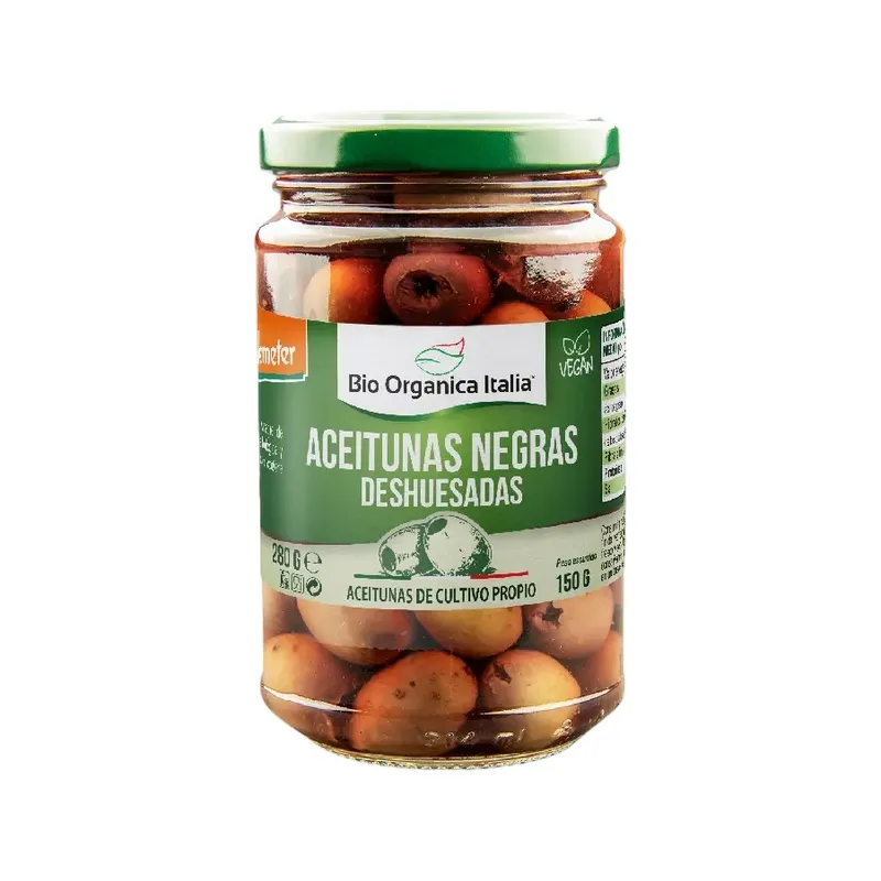 ACEITUNA NEGRA DESHUESADA   280G