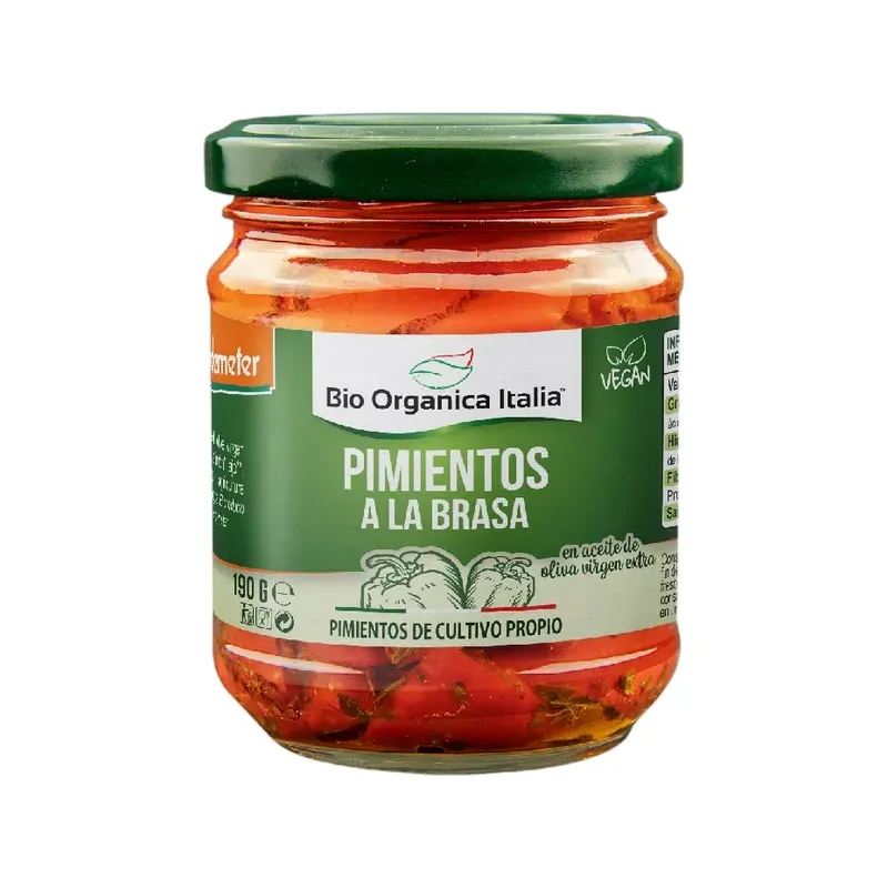 PIMIENTO BRASA ACEITE   190 G