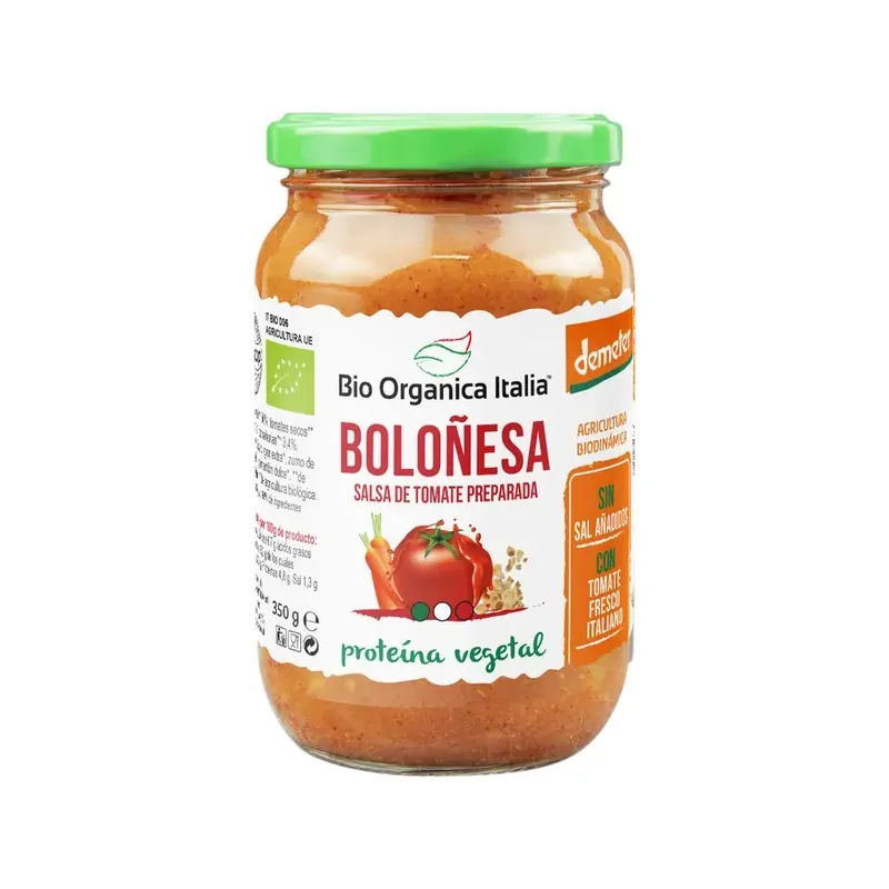 SALSA TOMATE BOLOÑESA VEGANA  350ML