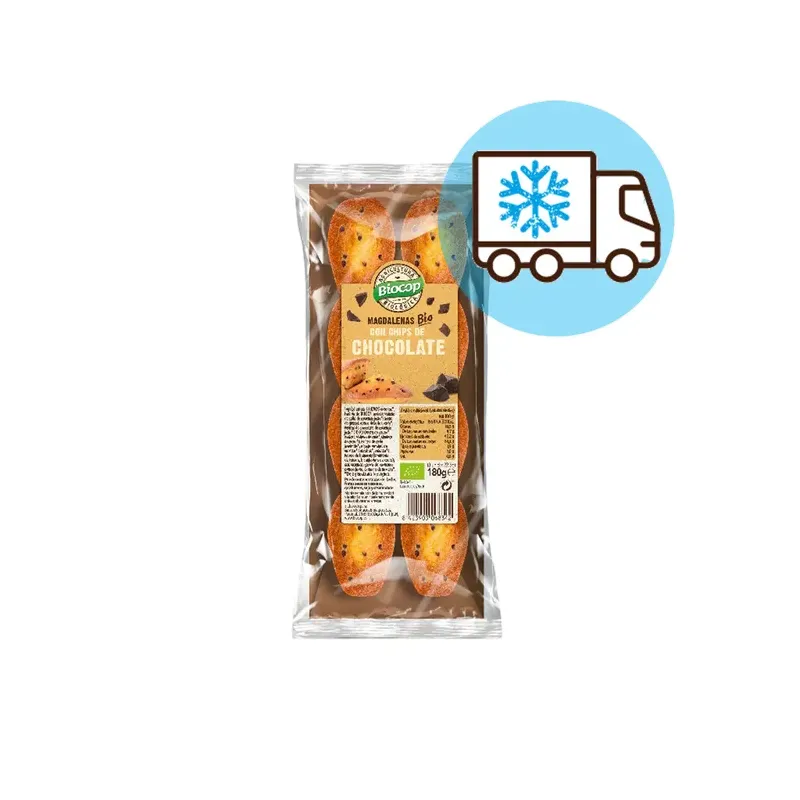 MAGDALENAS CHIPS CHOCOLATE 180GR