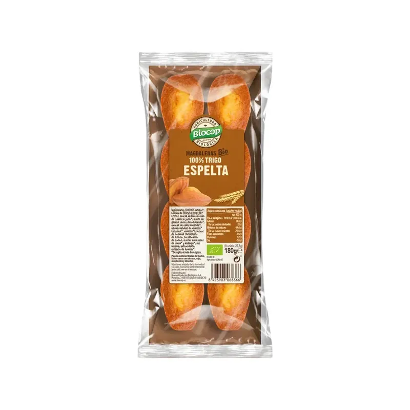 MAGDALENAS TR. ESPELTA 100% 180GR