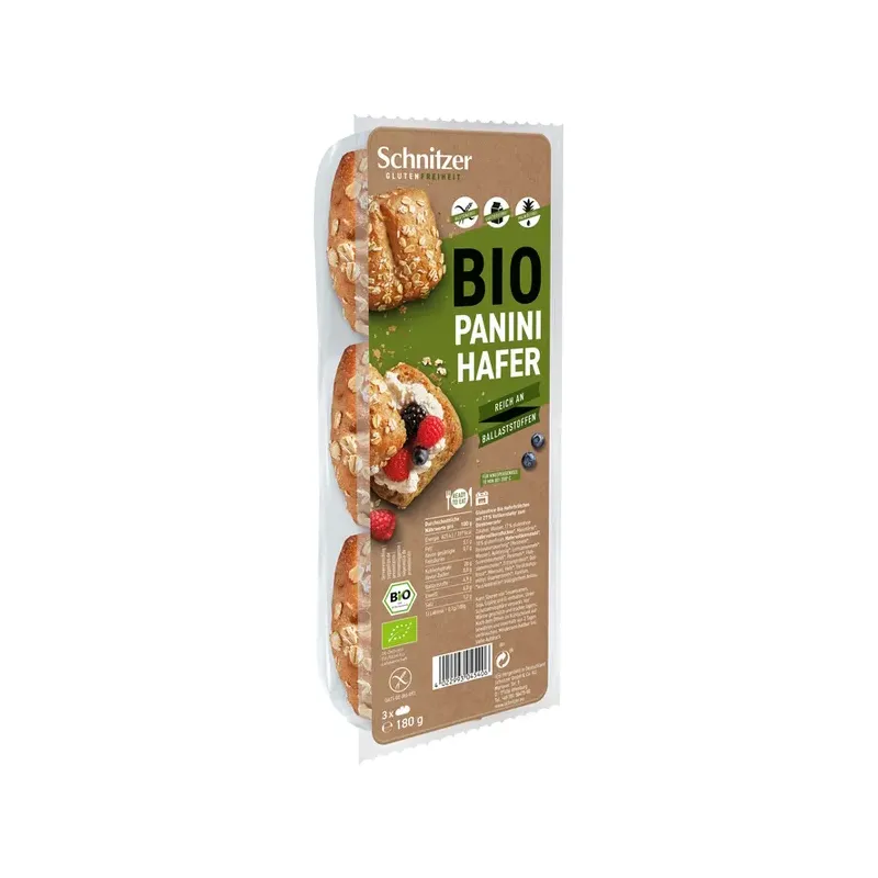 PANECILLOS PANINI AVENA S/G SCHNITZER 180 G