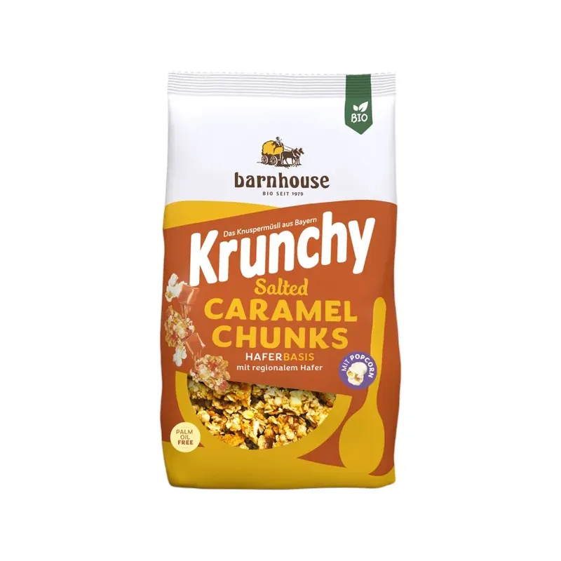 MUESLI KRUNCHY CHUNKS CARAMELO SAL BARNHOUSE 500 G
