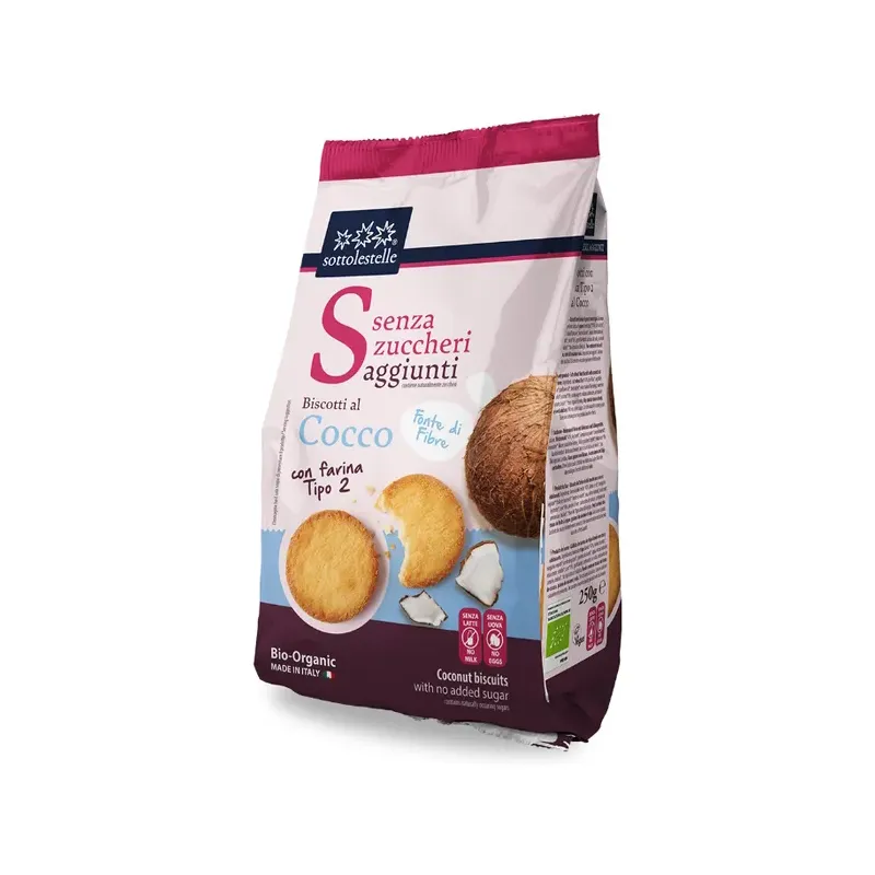 GALLETA COCO SIN AZUCAR SOTTO 250G