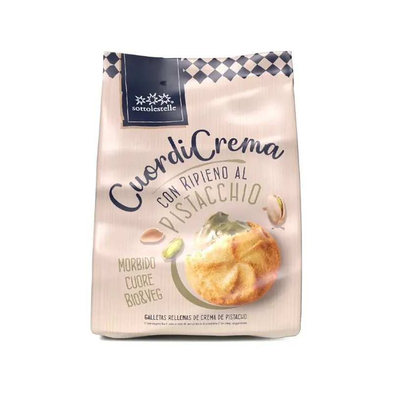 GALLETA RELLENA CREMA PISTACHO SOTTO 200G