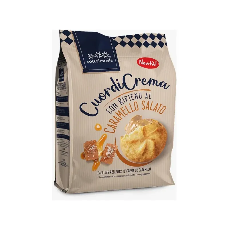 GALLETA RELLENA CREMA CARAMELO SOTTO 200G