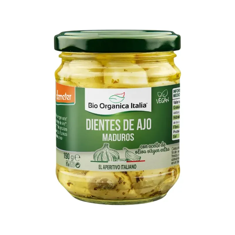 AJOS ACEITE BIO ORGANICA ITALIA 190G