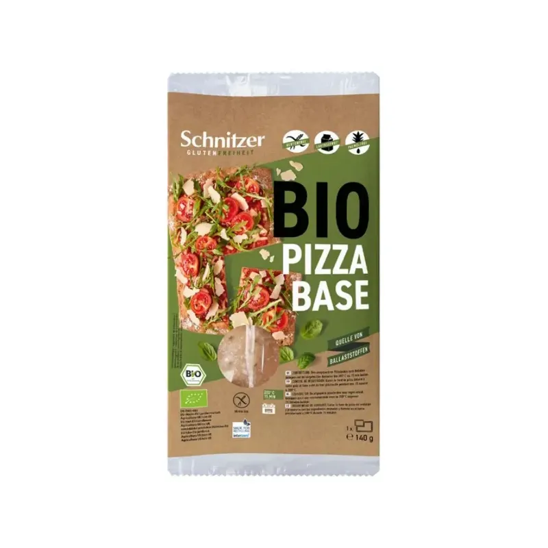 BASE PIZZA S/G SCHNITZER 140 G