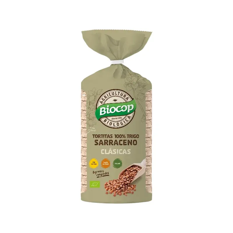 TORTITAS 100% TRIGO SARRACENO 100 G