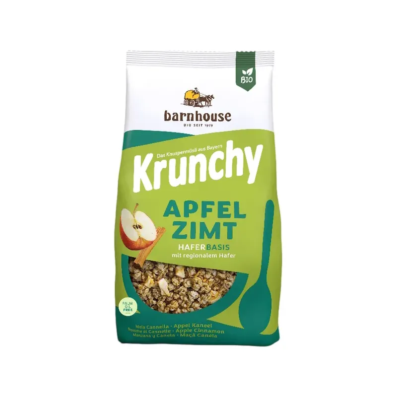 MUESLI KRUNCHY MANZANA-CANELA BARNHOUSE  1,25 KG