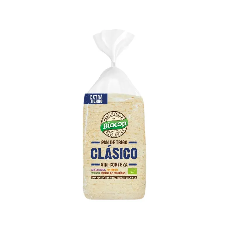 PAN MOLDE TRIGO CLASICO SIN CORTEZA BIOCOP 300G
