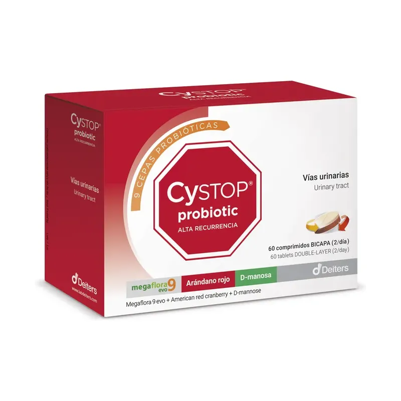 CYSTOP PROBIOTIC ALTA RECURRENCIA 60comp. 60comp.