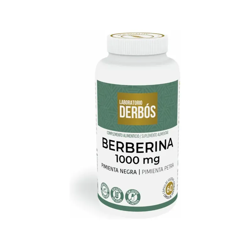 BERBERINA 1000 MG 60 CAPS