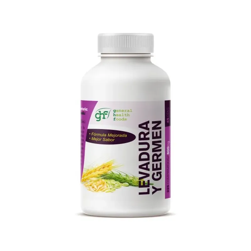 LEVADURA Y GERMEN 225 COMP 600 MG