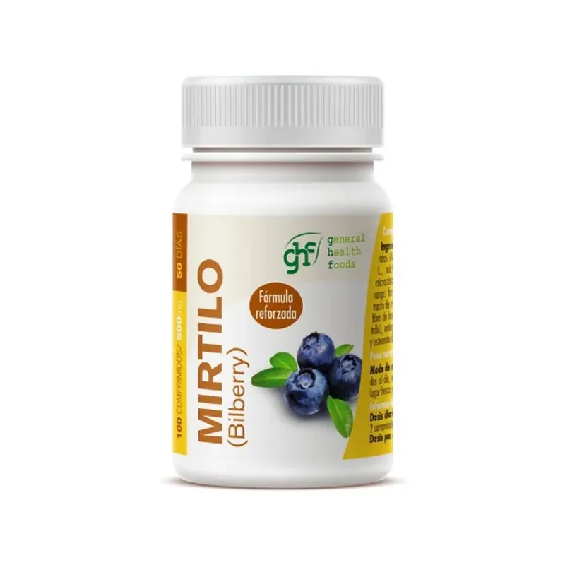 MIRTILO 100 COMP 500 MG