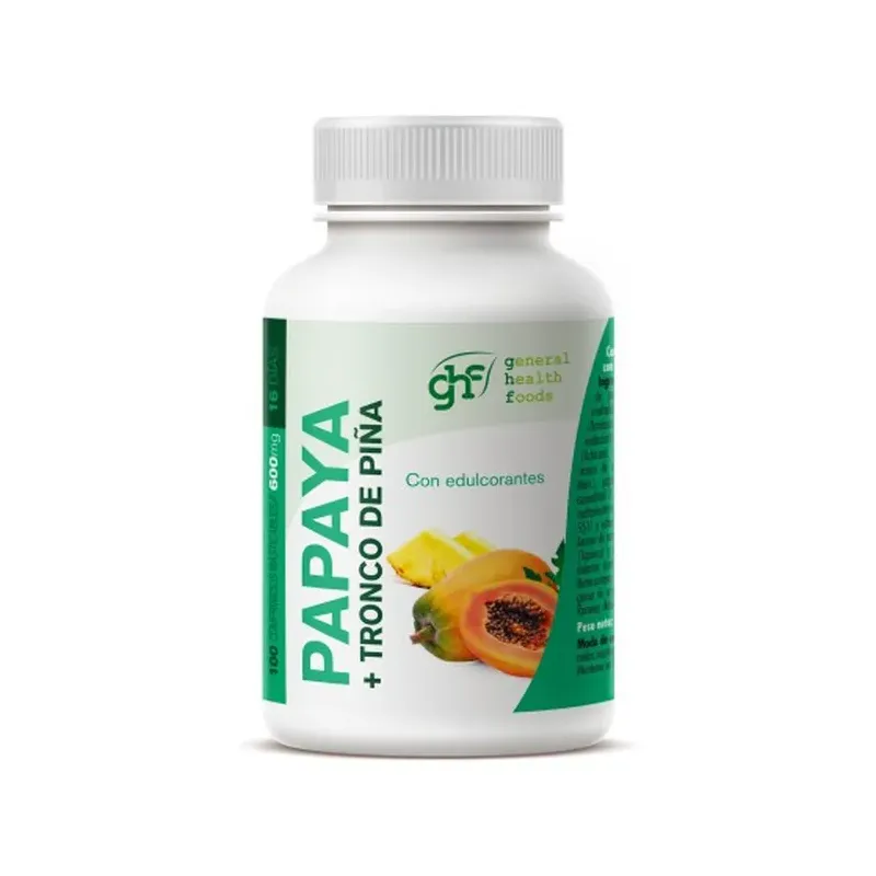 PAPAYA 100 COMP 600 MG
