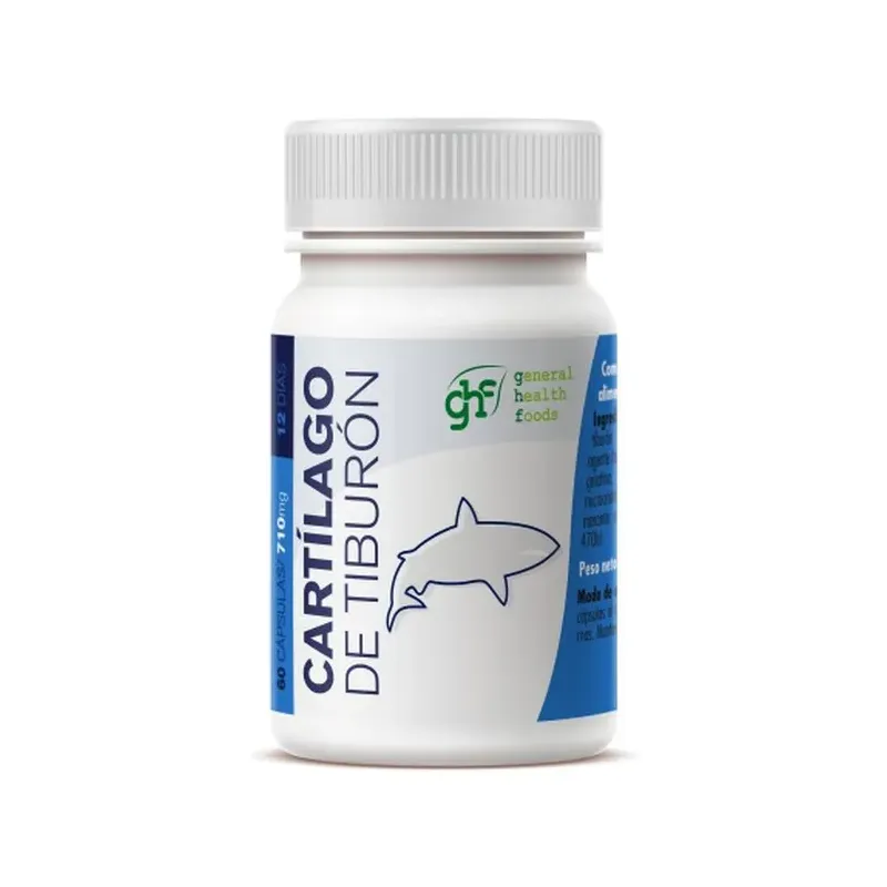 CARTILAGO DE TIBURON 60 COMP 710 MG