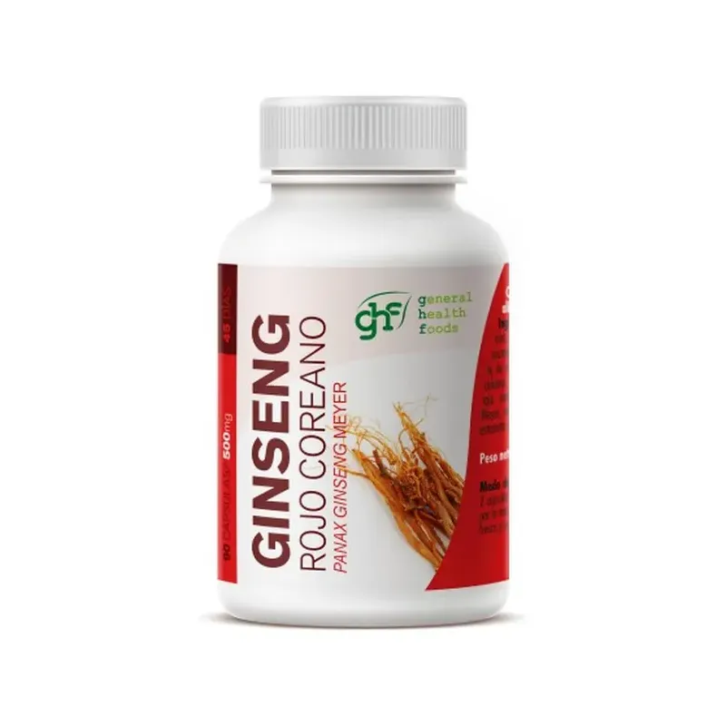 GINSENG ROJO COREANO 90 COMP 500 MG