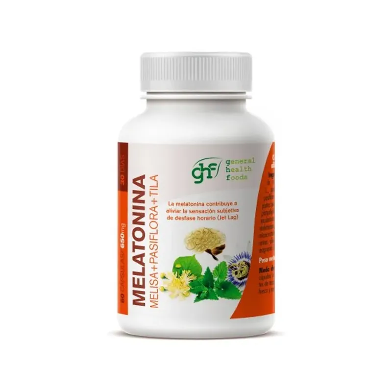 MELATONINA PLANTAS 60 COMP 650  MG