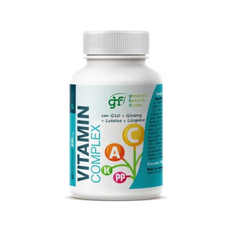 VITAMIN COMPLEX 60 COMP 820 MG