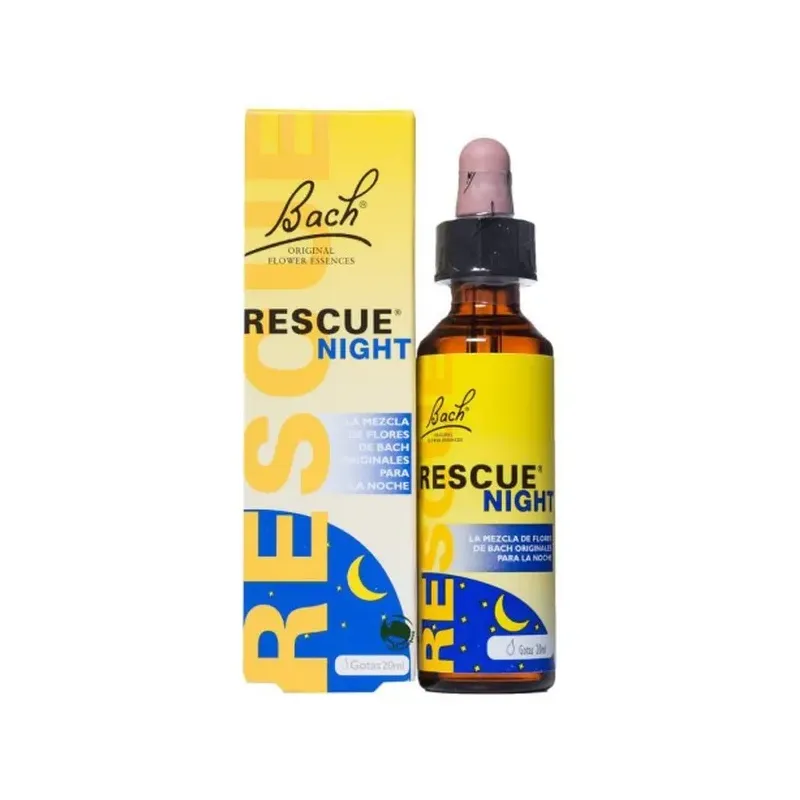 REMEDIO DE URGENCIA NOCHE 20 ML. (ORIGINAL BACH) (REMEDIO RESCATE NOCHE)
20ML