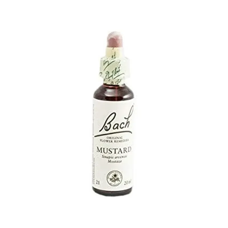 FLOR DE BACH 21 MOSTAZA