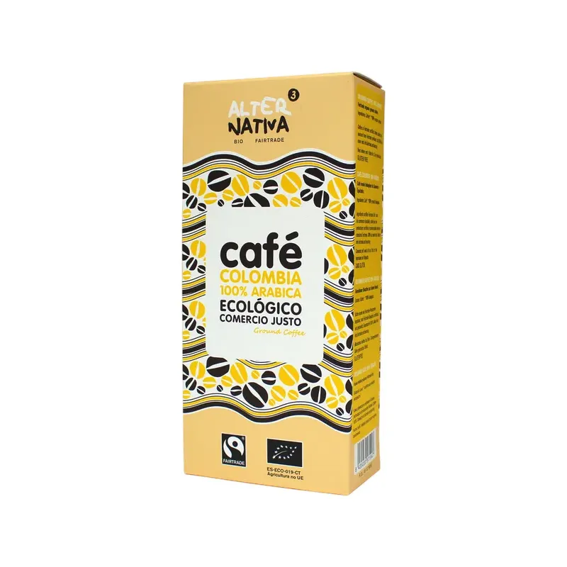 CAFÉ COLOMBIA MOLIDO BIO-FT 250G