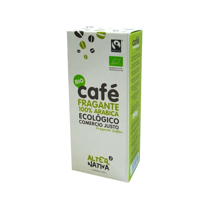 CAFÉ FRAGANTE MOLIDO BIO-FT 250G