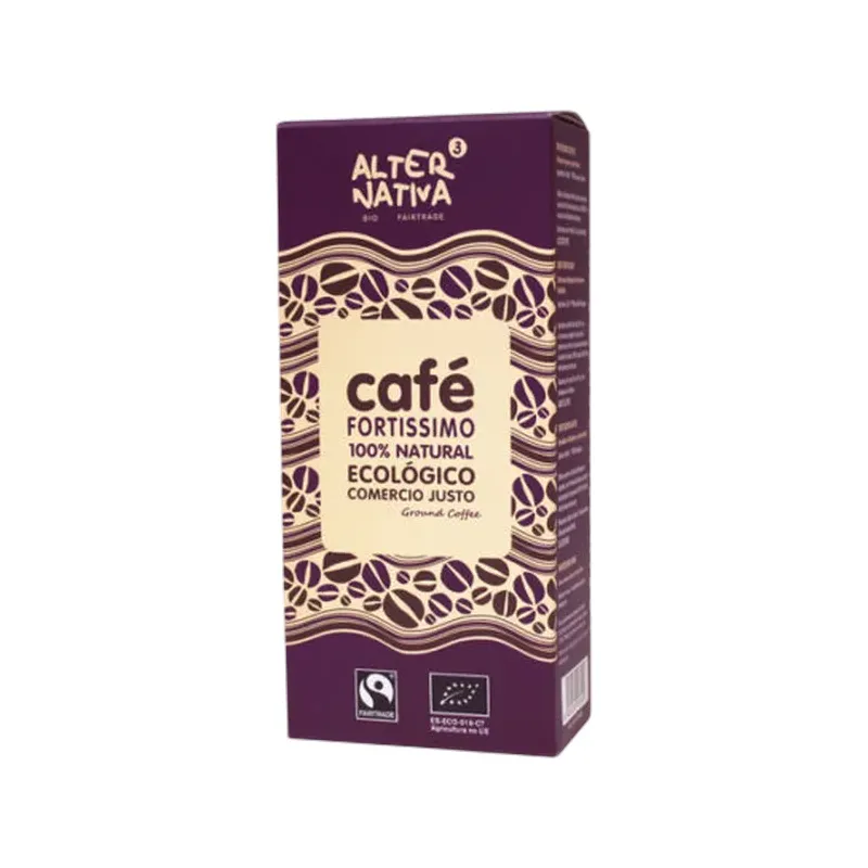 CAFÉ FORTISSIMO MOLIDO BIO-FT 250G
