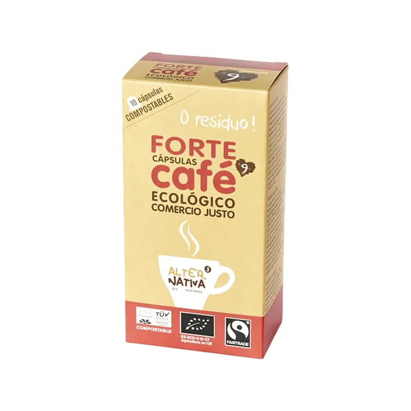 CÁPSULAS TUV CAFÉ FORTE BIO-FT 10UDS X 5G