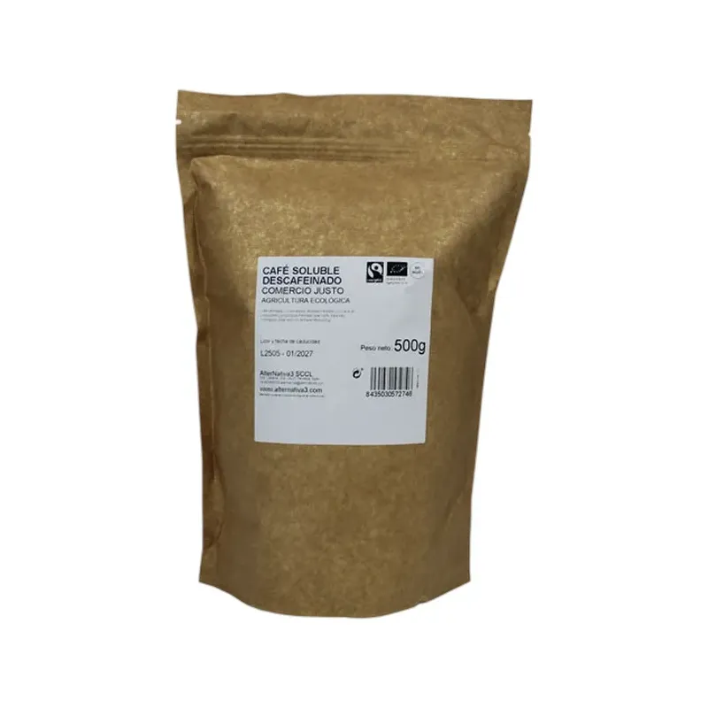 CAFÉ DESCAFEINADO LIOFILIZADO BIO-FT 500G