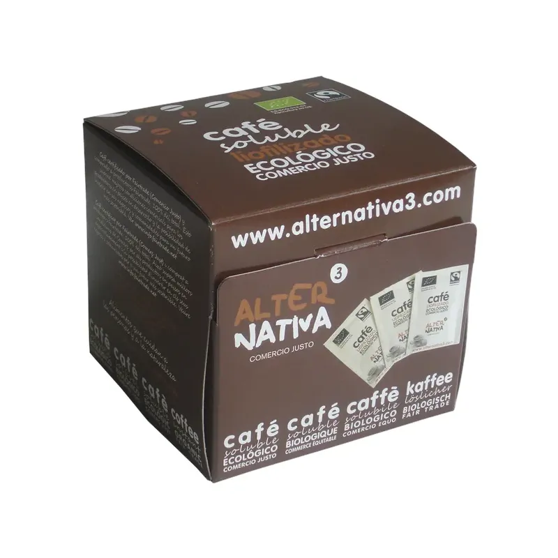 CAFÉ SOLUBLE LIOFILIZADO BIO-FT 25UDS X 2G