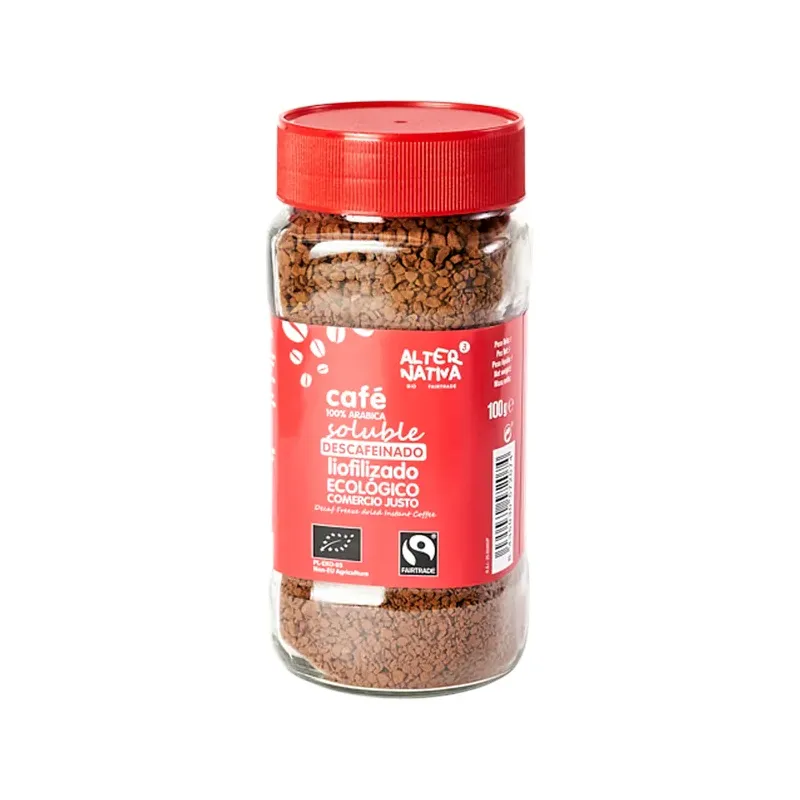 CAFÉ DESCAFEINADO LIOFILIZADO BIO-FT 100G