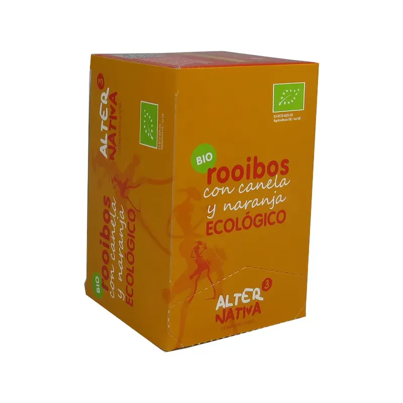 ROOIBOS NARANJA Y CANELA BIO 20 BOLSITAS X 1,5G