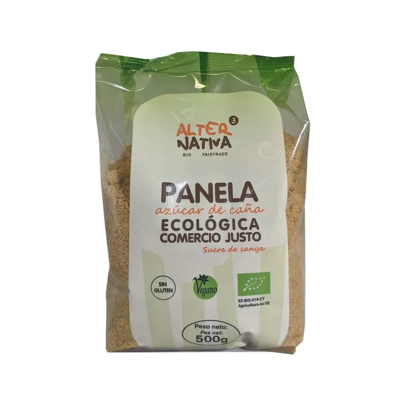 AZÚCAR DE CAÑA PANELA ALTERNATIVA3 BIO ECUADOR 500