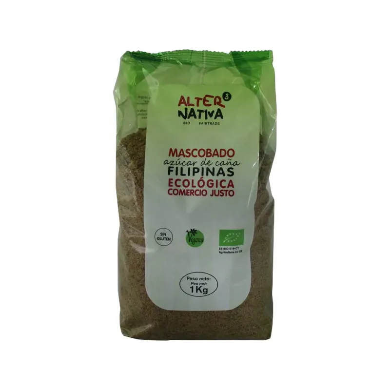 AZÚCAR DE CAÑA MASCABADO BIO FILIPINAS 1KG