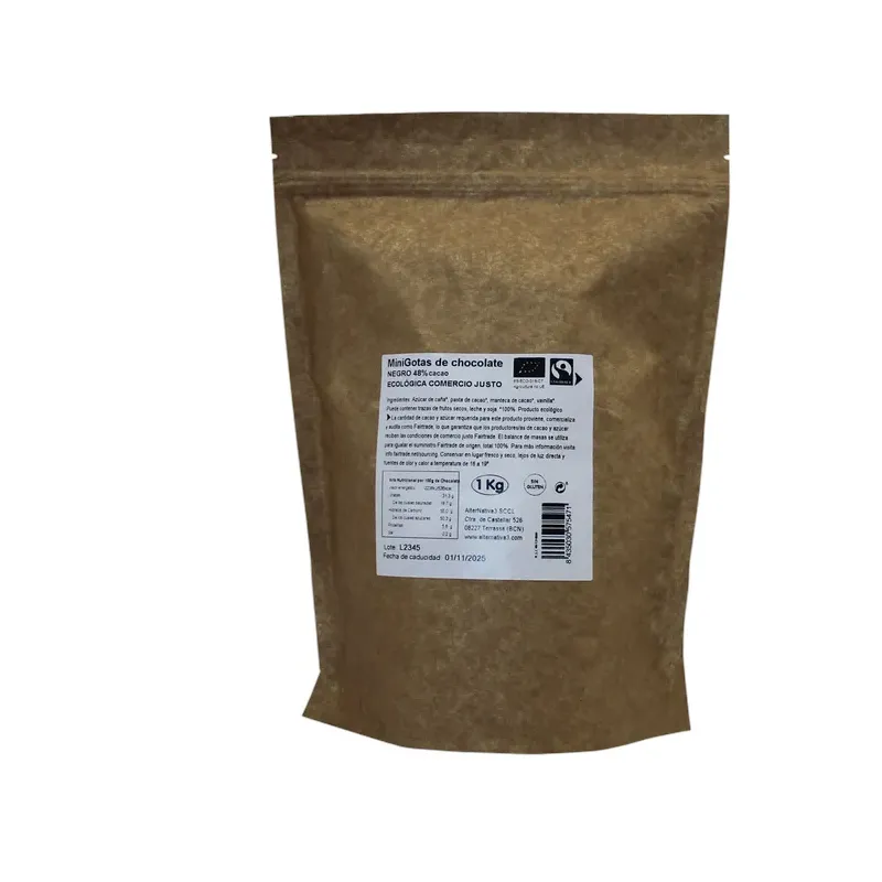 MINI GOTAS DE CHOCOLATE 48% BIO-FT 1KG