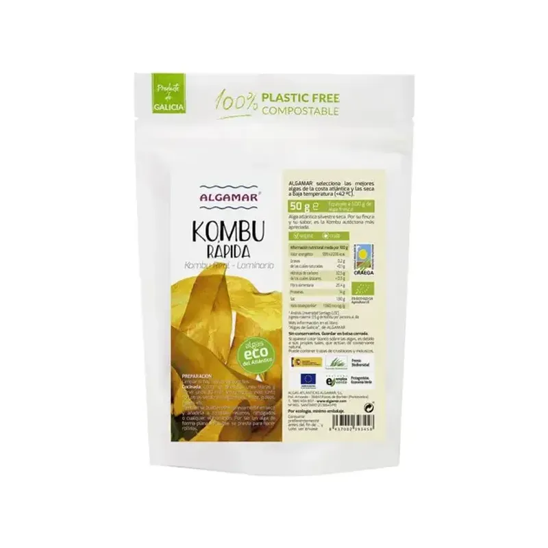 Alga Kombu Rápida (Kombu Real) 50 g -  BIO