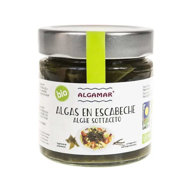 Algas y verduras en Escabeche 190 G BIO