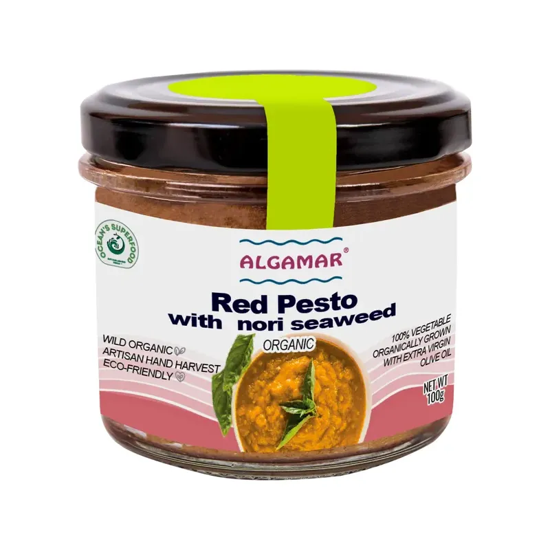 PESTO ROJO CON ALGA NORI 100 G BIO
