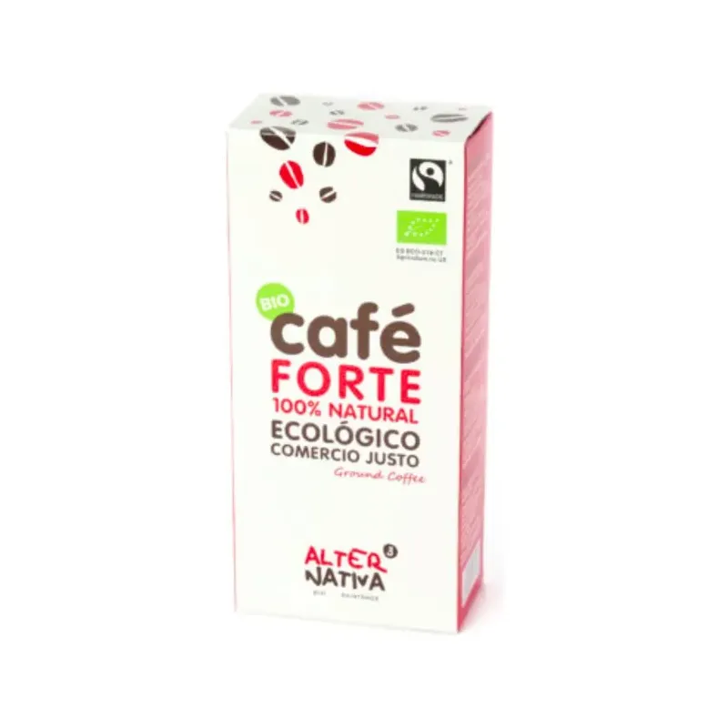 CAFÉ FORTE EN GRANO BIO-FT 500G