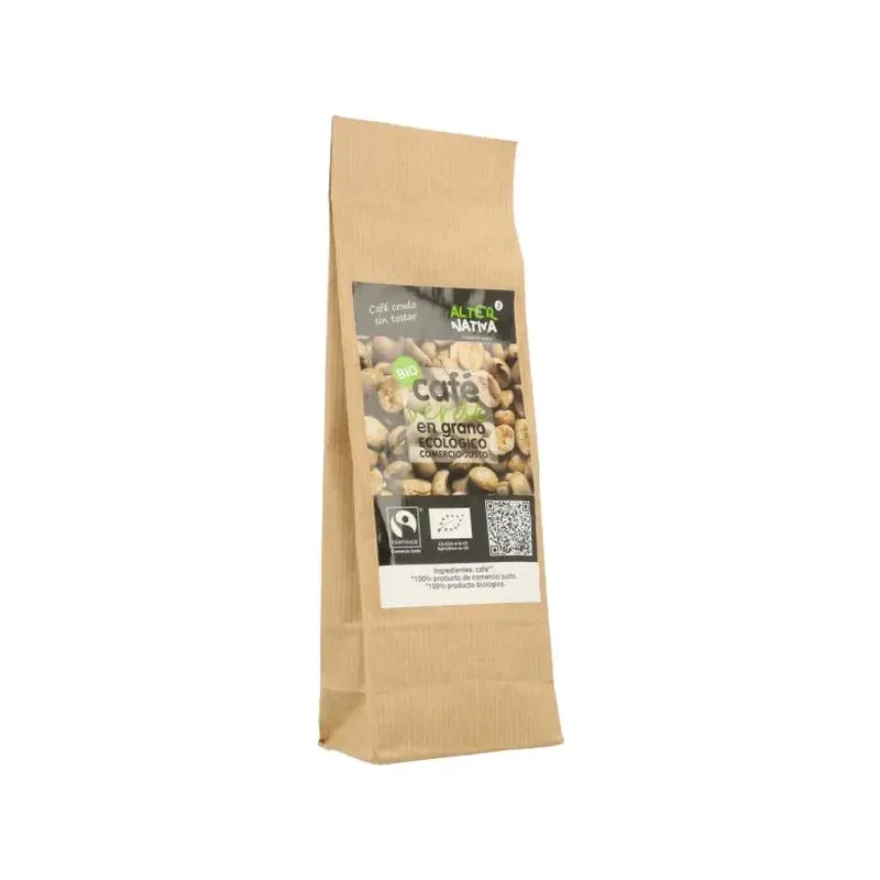 CAFÉ VERDE EN GRANO BIO-FT 150G