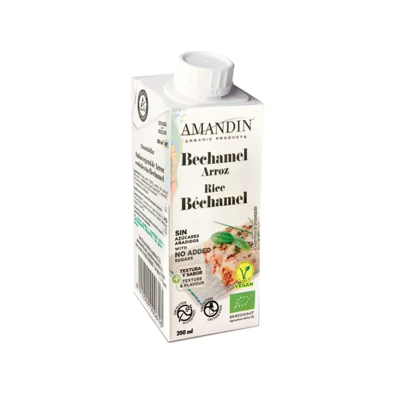 CAJA 24 UNIDADES BECHAMEL ARROZ ECO 200 ML.