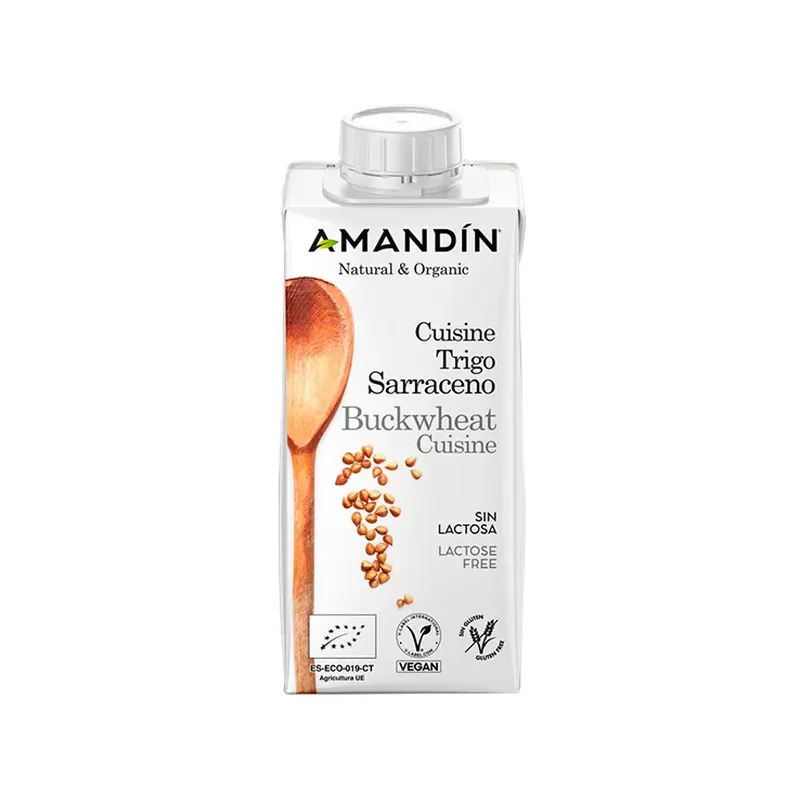 CAJA 24 UNIDADES CUISINE SARRACENO ECO 200 ML.