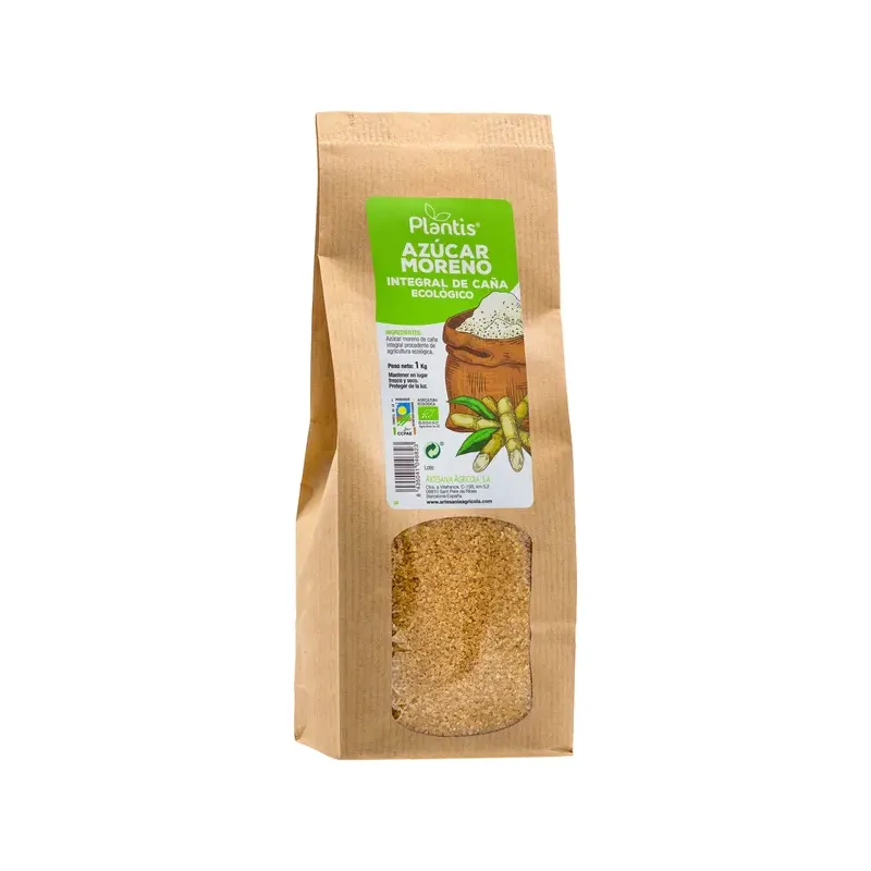 AZÚCAR MORENO PLANTIS ECO 500 G